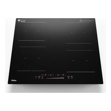 Cooktop De Indução Pctq1 Função Turbo 4 Bocas Philco
