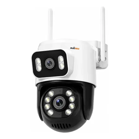 Câmera de Segurança Wi-Fi A28B 4K Dupla Lente Visão Noturna Colorida Full Hd Externa Prova D'água Ip66 Sensor Movimento iCSee DUOSEG