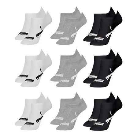 Kit 9 Pares Meias Puma Soquete Cano Curto Sapatilha Original