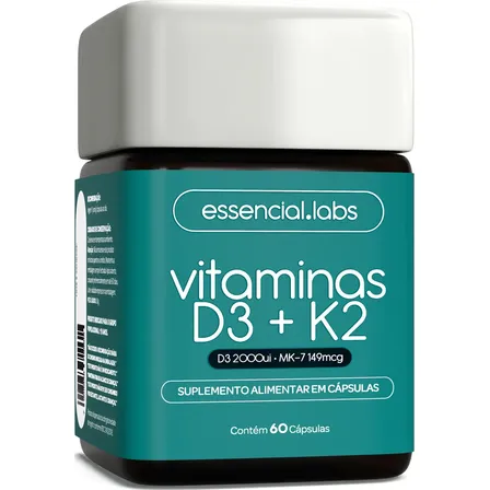Vitamina Essencial Labs Longevidade em cápsula Sem sabor x 80g de 60 un