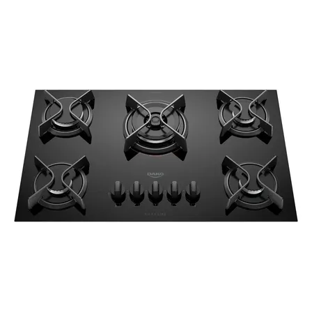 Cooktop 5 Bocas Dako Supreme Com Tripla Chama Preto Bivolt Preto