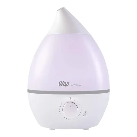 Umidificador Com Luminária e Difusor de Aromas Air Flow Branco e Cinza WAP 127V/220V